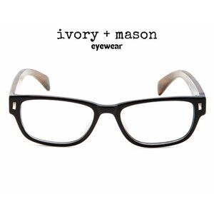 Ivory + Mason Optical Frame, Walnut